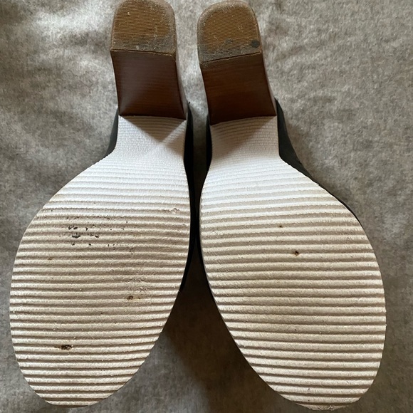 ◾️TIBI◾️Black Leather Mules - Picture 6 of 9